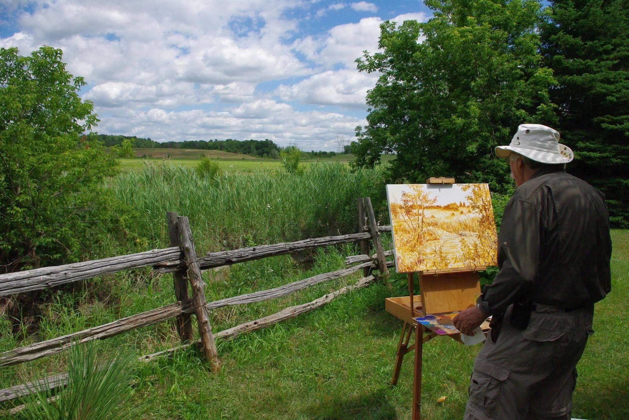 Atelier Galerie Anne Drouin Peinture & Pension Sainte-Julie Exterior photo